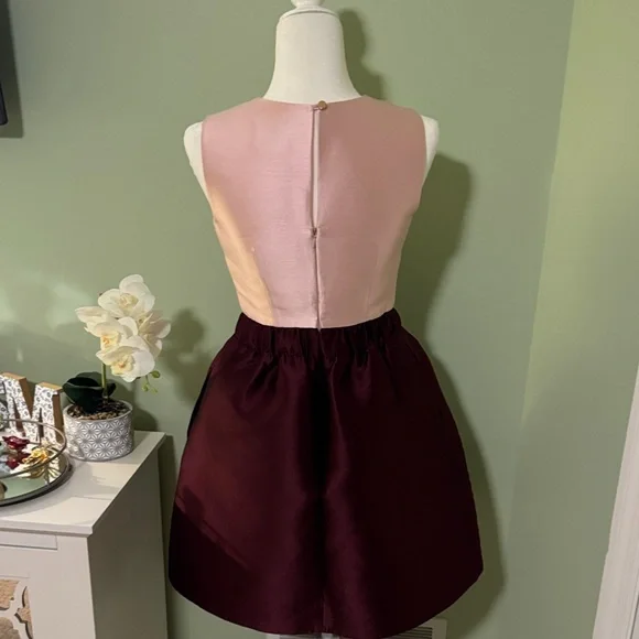 Kate Spade Pink and Burgundy Fit and Flare - Picture 3 of 8